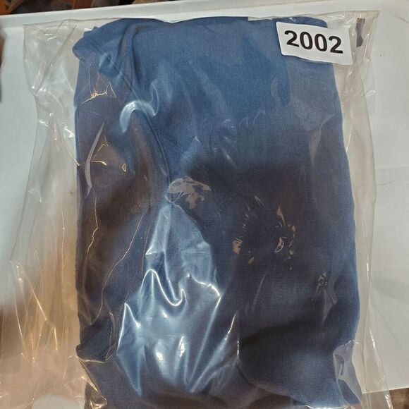 Nike Sweatshirt Women XL Blue Polyester Dri Fit Cut Out Back Round Neck Pullover - Picture 10 of 10